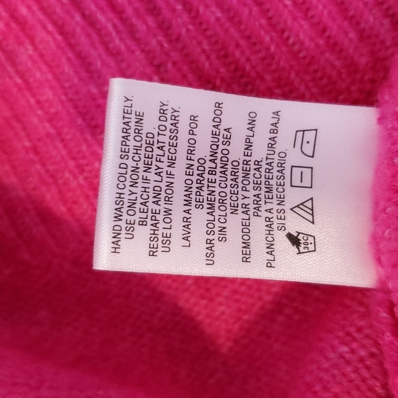 Vince Camuto women’s pink crewneck sweater in size XXL new with tags - Picture 8 of 8
